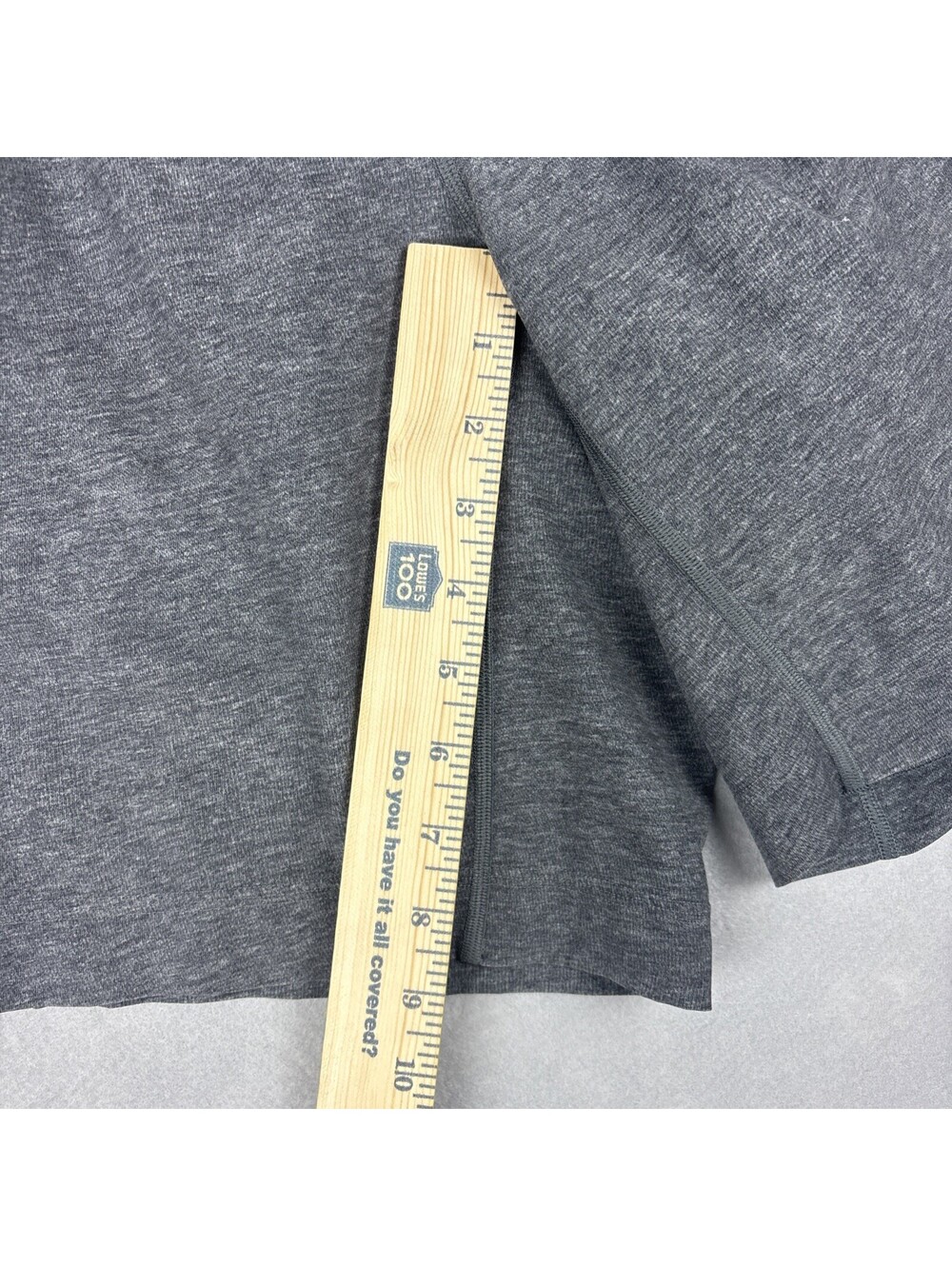 Lululemon Pace Breaker Shorts Lined 9" Inseam Mens XL Gray Athletic Gym Stretch - Picture 3 of 9